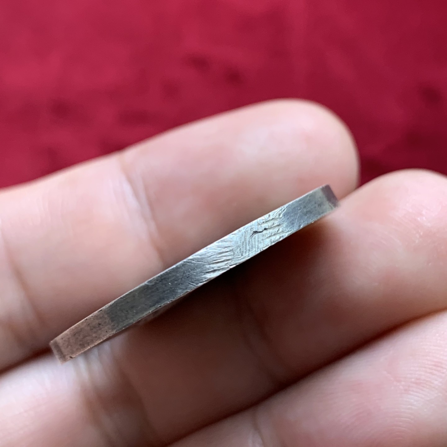 《竞宝斋》第100场-纪念拍卖 (全场包邮)中拍得限量纪念章 法国1819年塞纳河农业协会50周年纪念银章 重14.78克 直径31mm 细节见图