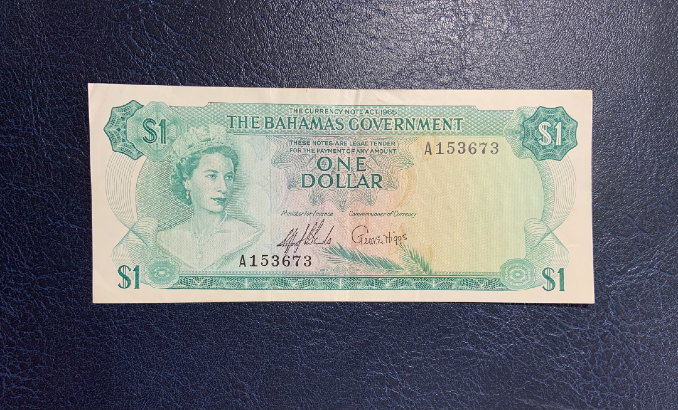 收藏联盟Quantum Auction 第195期拍卖(已更新) 巴哈马1965年1元 非全新 品相au- 首发年份首发A冠