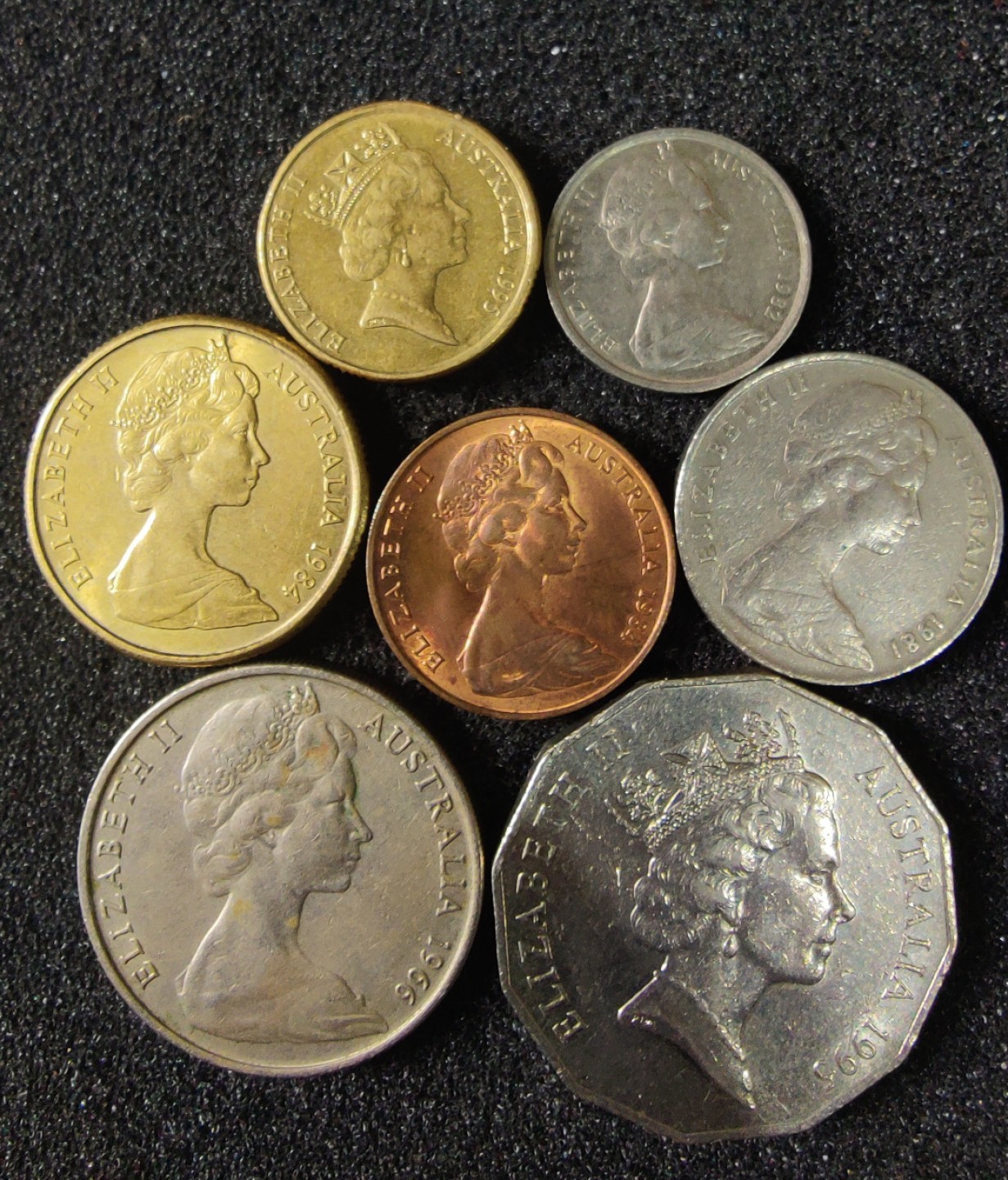 ♥一只鱼（世界钱币第二期） 澳大利亚套币