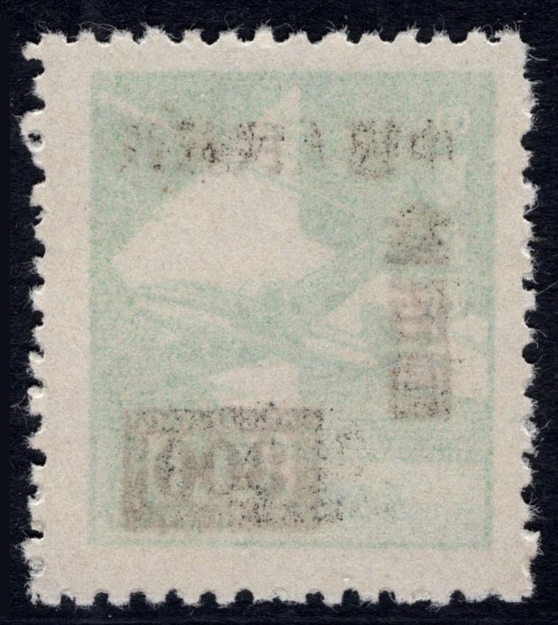 洪涛臻品 精选邮票限时拍卖第四十四期 改1叁百元新票，空后印变体，背面清晰反向图案！ 如图。每一枚变体票都难寻觅的、唯一的，且是正票价格的几倍几十倍！ 终生保真！