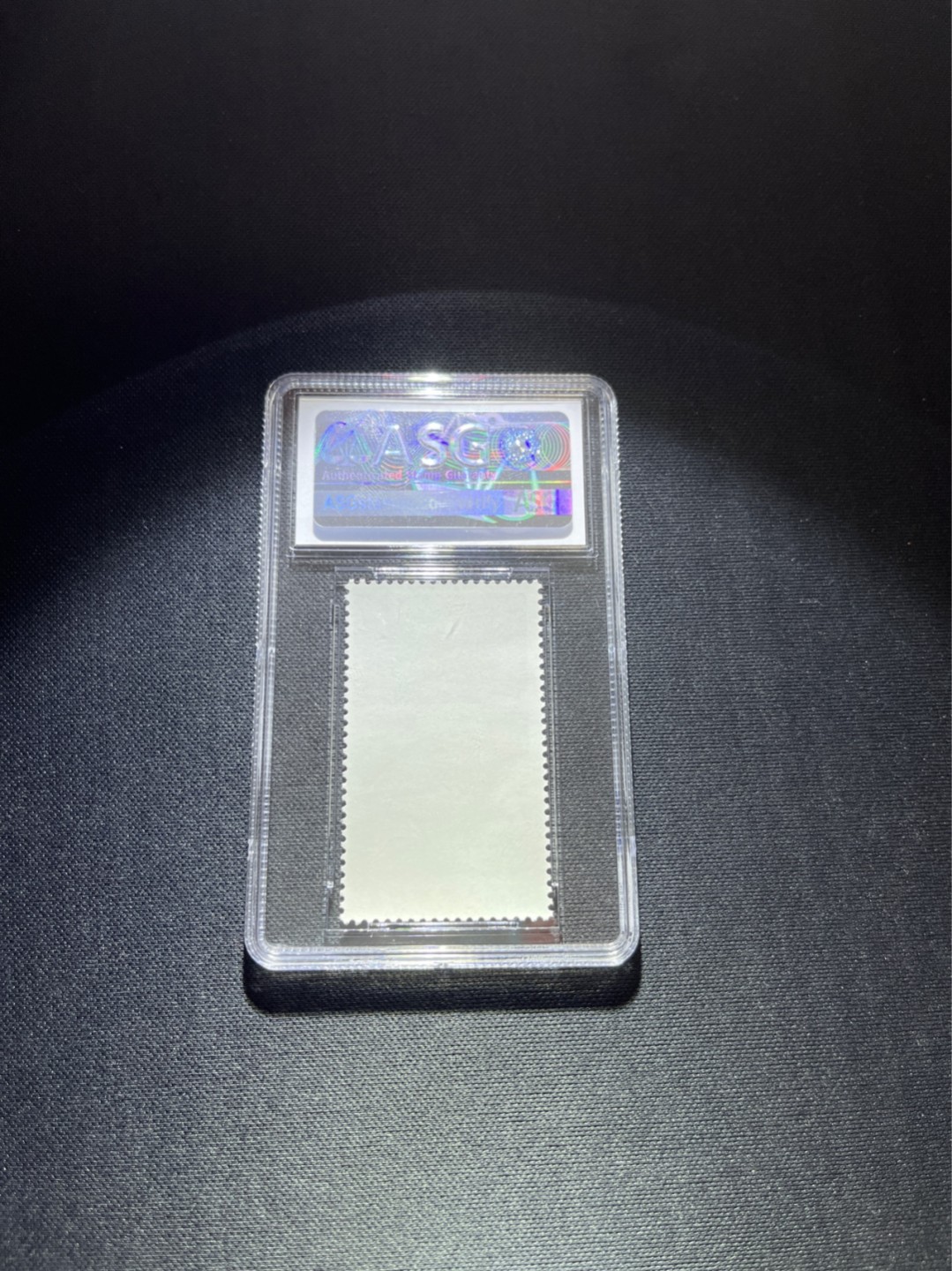 洪涛臻品 精选邮票限时拍卖第四十四期 文18  卧雪43分  ASG90分OG  面艳背白，壳子完好无划痕，版撕绝中绝送评，104最严格时期出分，状态一流，注意捡漏