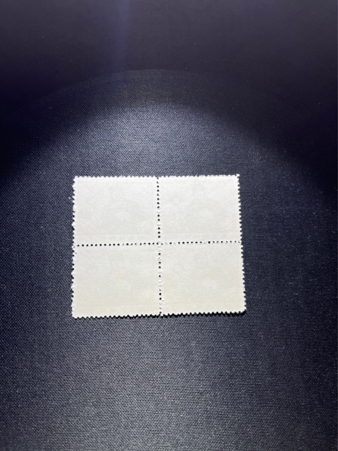 洪涛臻品 精选邮票限时拍卖第四十八期 普无号  8分工人，四方连一组，版撕全品嘎嘎绝，文革唯一一套普票，有较高的收藏价值，可单枚玩，可成套玩。可评级