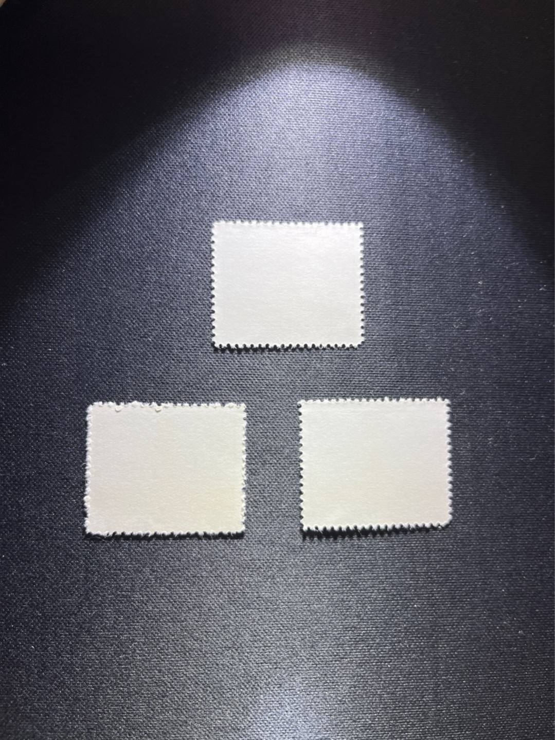 洪涛臻品 精选邮票限时拍卖第四十四期 普无号  8分纪念碑3枚一组，版撕票，撕坏了角，文革唯一一套普票，有较高的收藏价值，可单枚玩，可成套玩。可评级