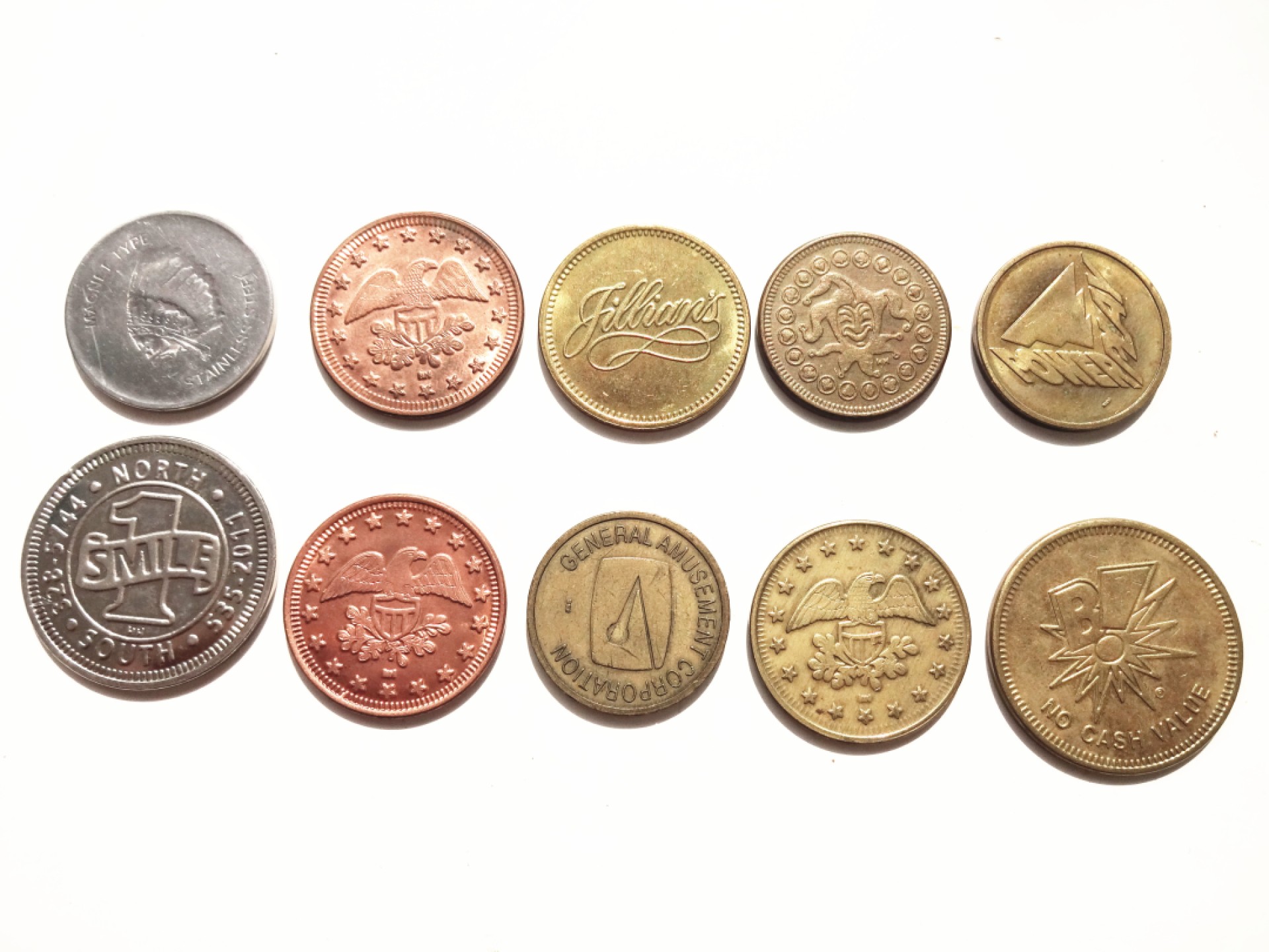 娃娃家-十月、第三场 美国代用币、纪念章系列6- 10枚起拍