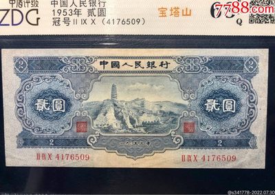 北极狼藏苑社第34期 - 0200-第二套人民币·290-4176509·宝塔山·中盾68EPQ