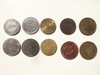 娃娃家-十月、第三场 - 美国代用币、纪念章系列2- 10枚起拍