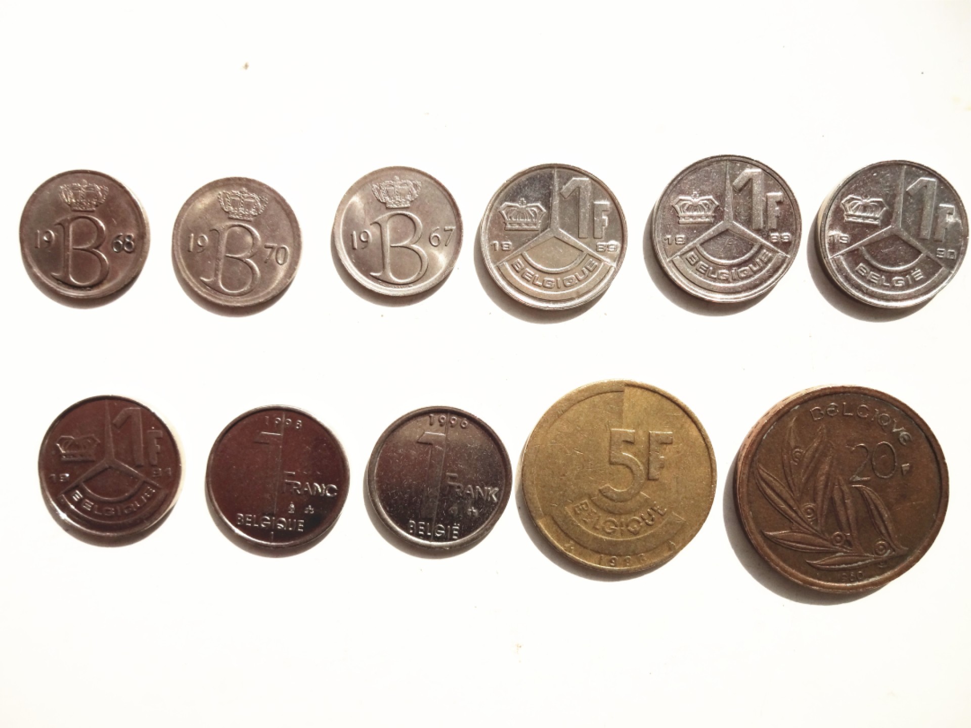 娃娃家-十月、第三场 比利时散币-11枚入