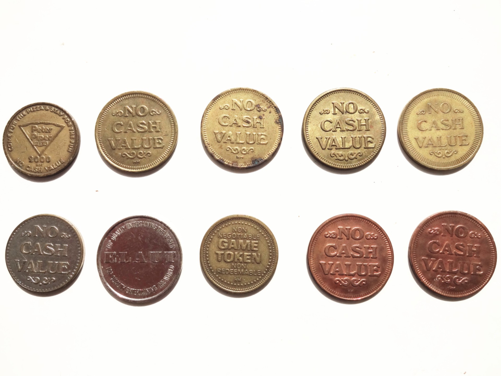 娃娃家-十月、第三场 美国代用币、纪念章系列5- 10枚起拍