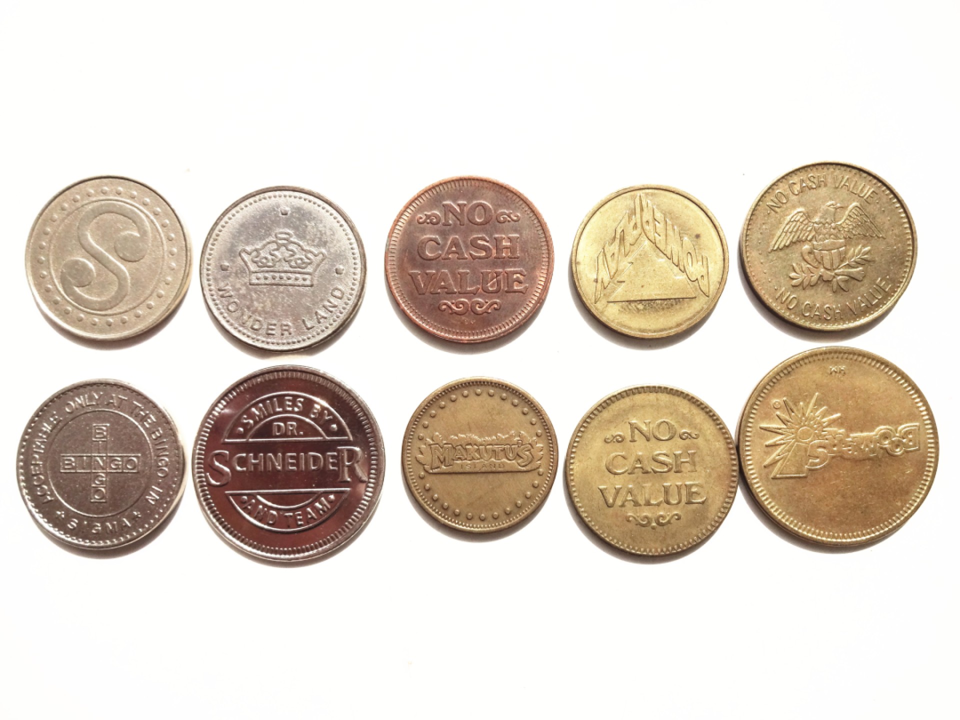 娃娃家-十月、第三场 美国代用币、纪念章系列8- 10枚起拍