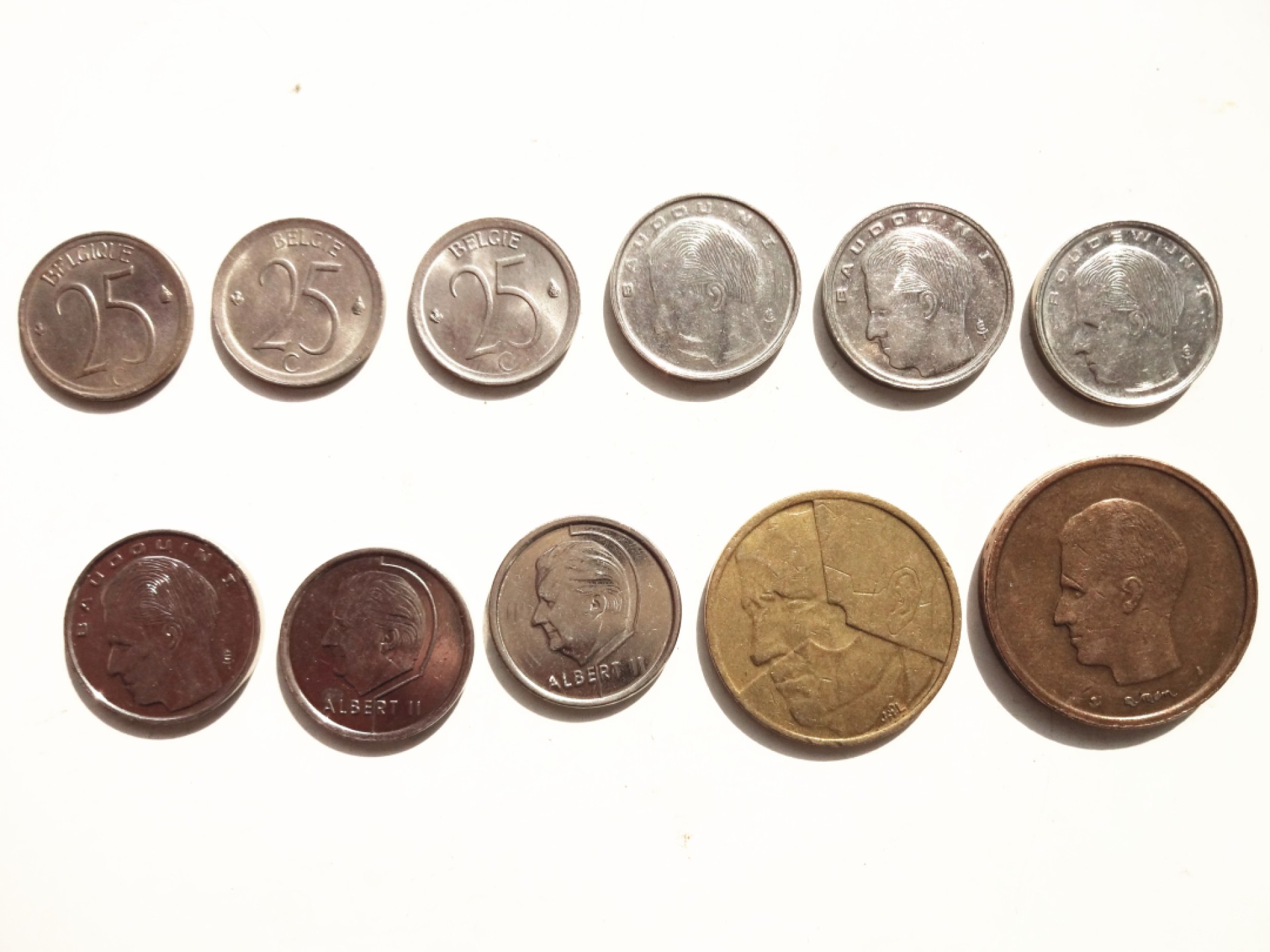 娃娃家-十月、第三场 比利时散币-11枚入