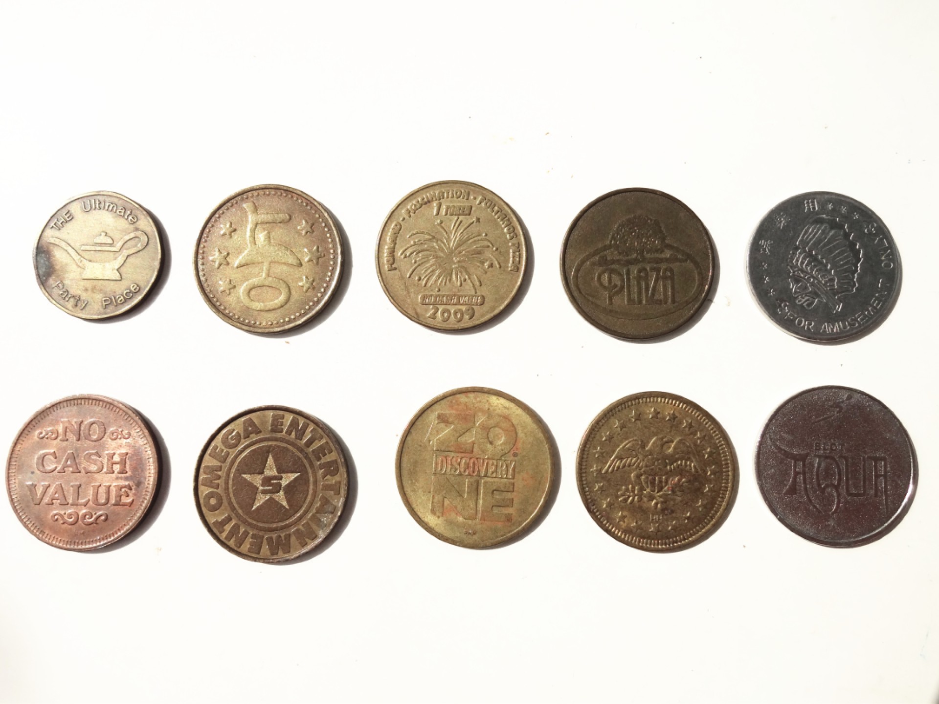 娃娃家-十月、第三场 美国代用币、纪念章系列3- 10枚起拍