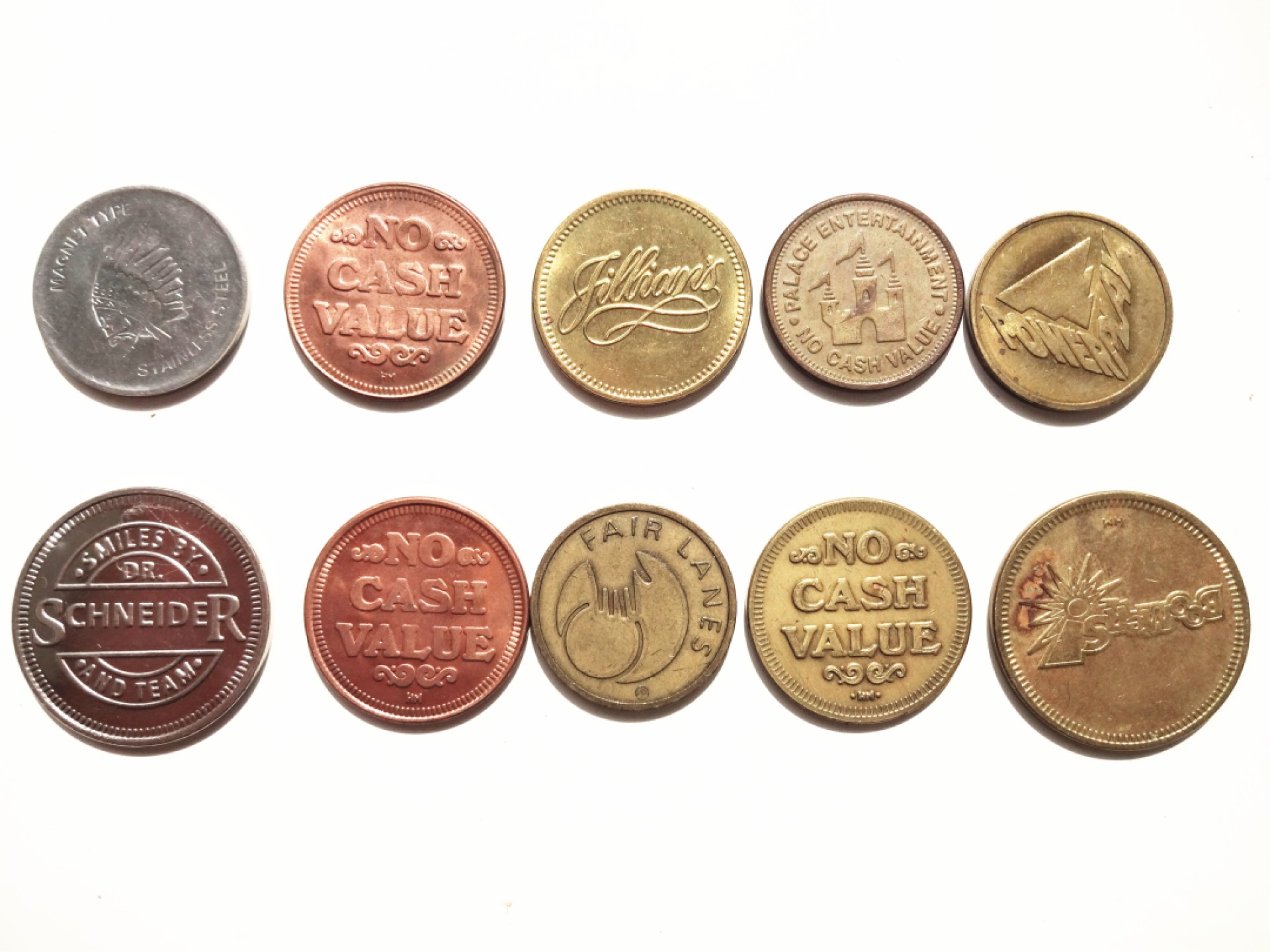 娃娃家-十月、第三场 美国代用币、纪念章系列6- 10枚起拍