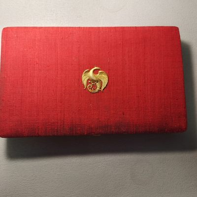 0起1加-纯粹捡漏拍-124场银币套币场 - 泰国1963年皇家造币厂官方封装红盒套币-含银币-盒有错位