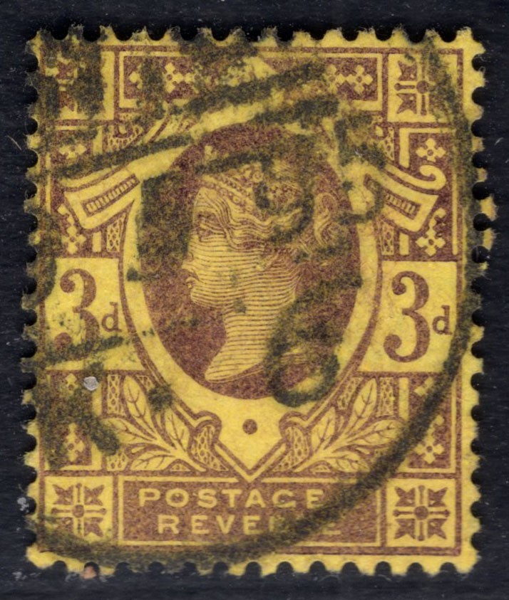 洪涛臻品 精选邮票限时拍卖第七十四期 1887年 3便士，黑便士同图，维多利亚周年纪念邮票。一个多世纪的文物级邮票，难得的好品！