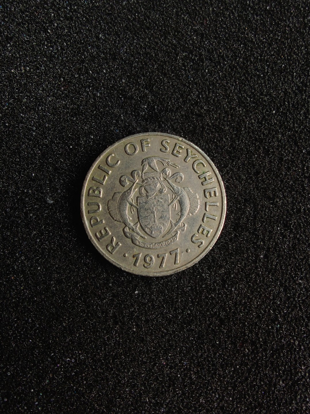 ♥一只鱼（世界钱币第三期） 塞舌尔50分