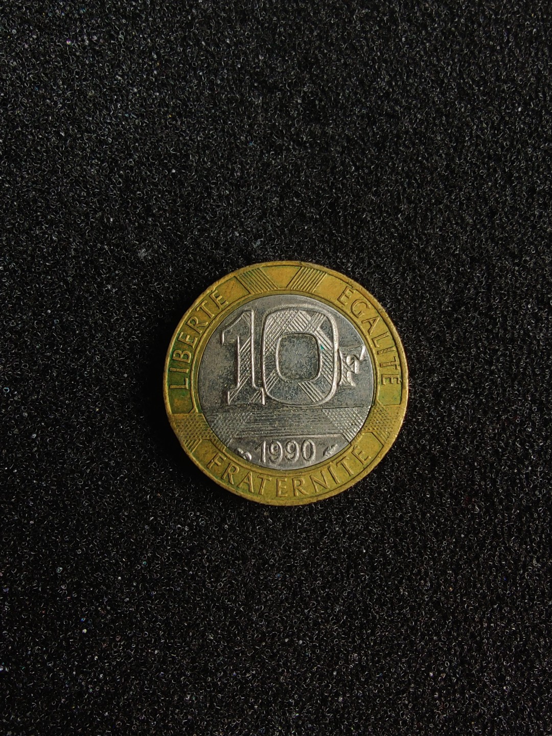 ♥一只鱼（世界钱币第三期） 法国10法郎