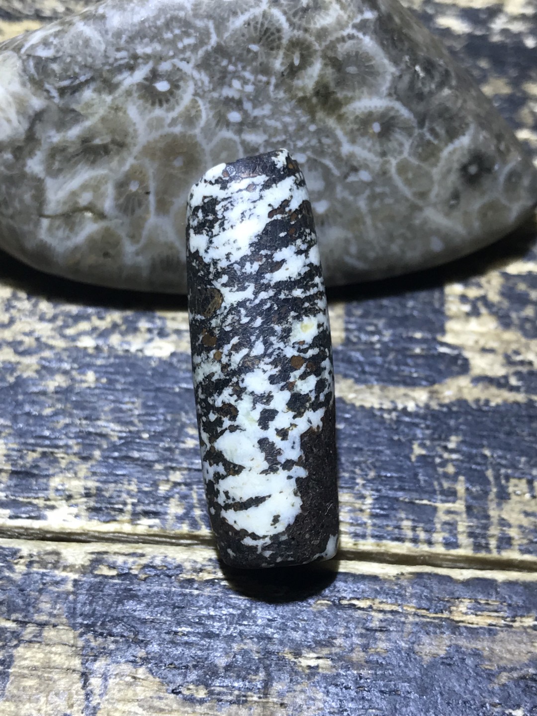 麻岩管珠一颗，
