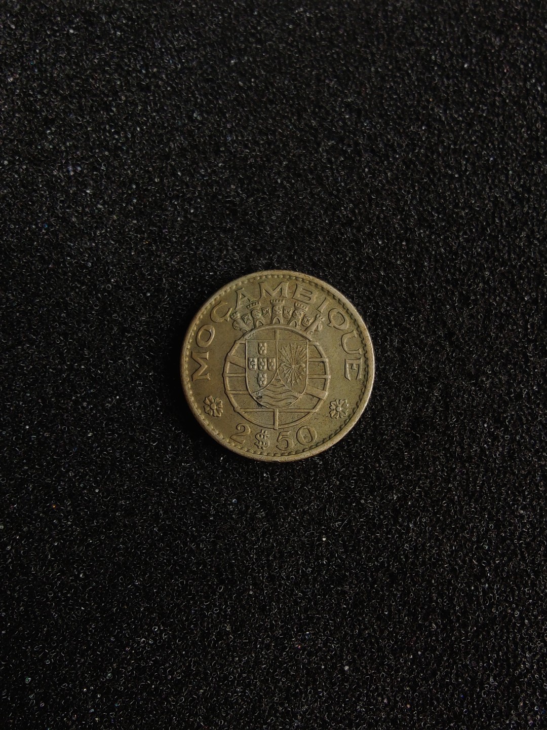 ♥一只鱼（世界钱币第三期） 葡属莫桑比克2.5埃斯库多