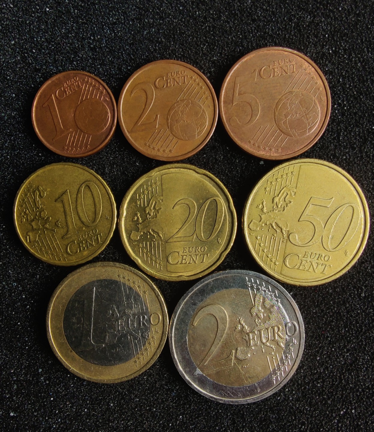 ♥一只鱼（世界钱币第三期） 欧元套币