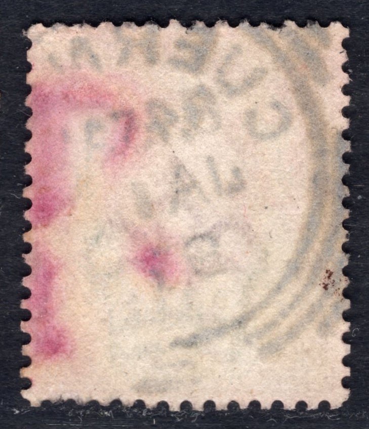 洪涛臻品 精选邮票限时拍卖第四十五期 1887年 1.5便士，黑便士同图，维多利亚周年纪念邮票。一个多世纪的文物级邮票，难得的好品！