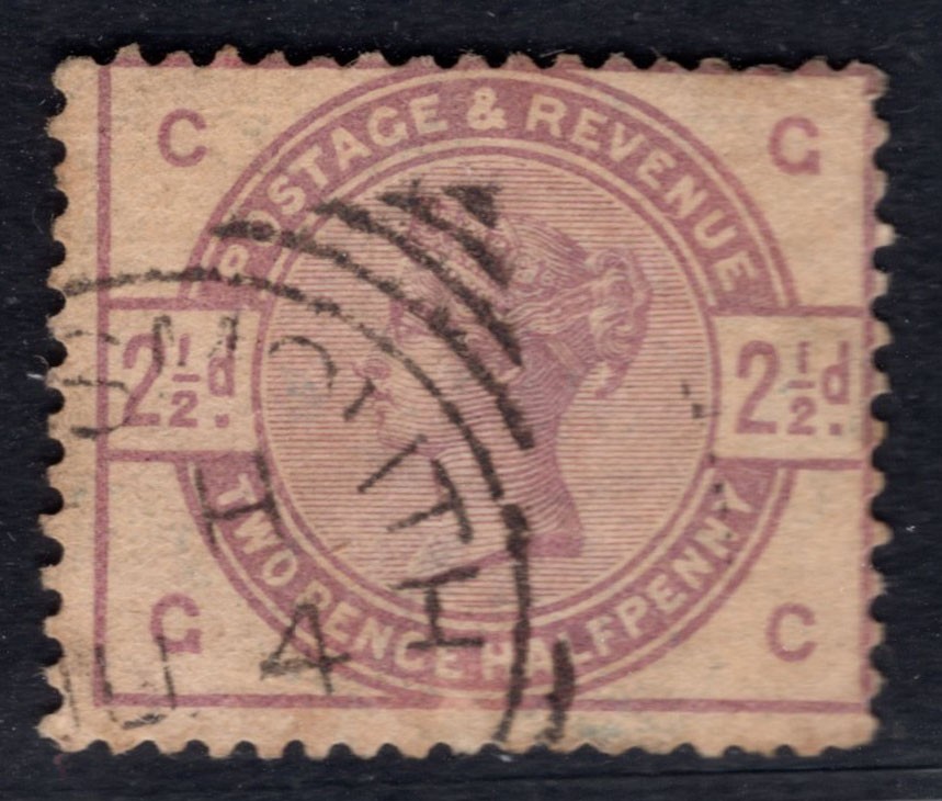 洪涛臻品 精选邮票限时拍卖第七十四期 1884年 2.5便士，黑便士同图维多利亚邮票。一个多世纪的文物级邮票，难得的好品！
