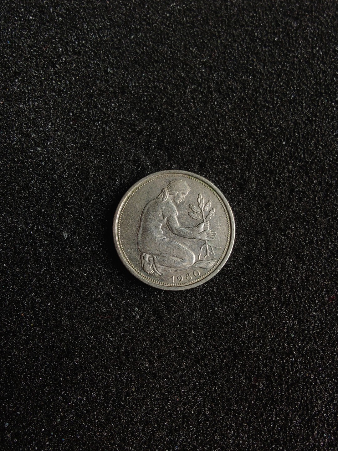 ♥一只鱼（世界钱币第三期） 德国50芬尼