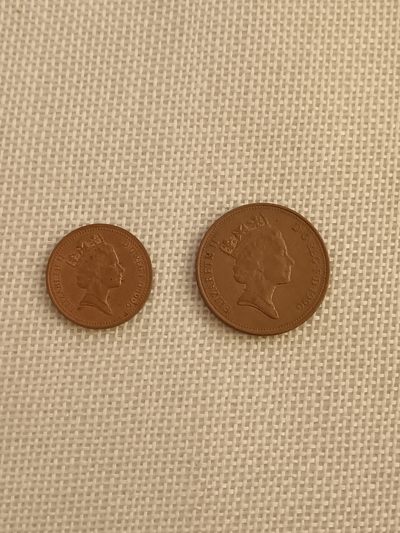 世界钱币  - 英国伊二铜币