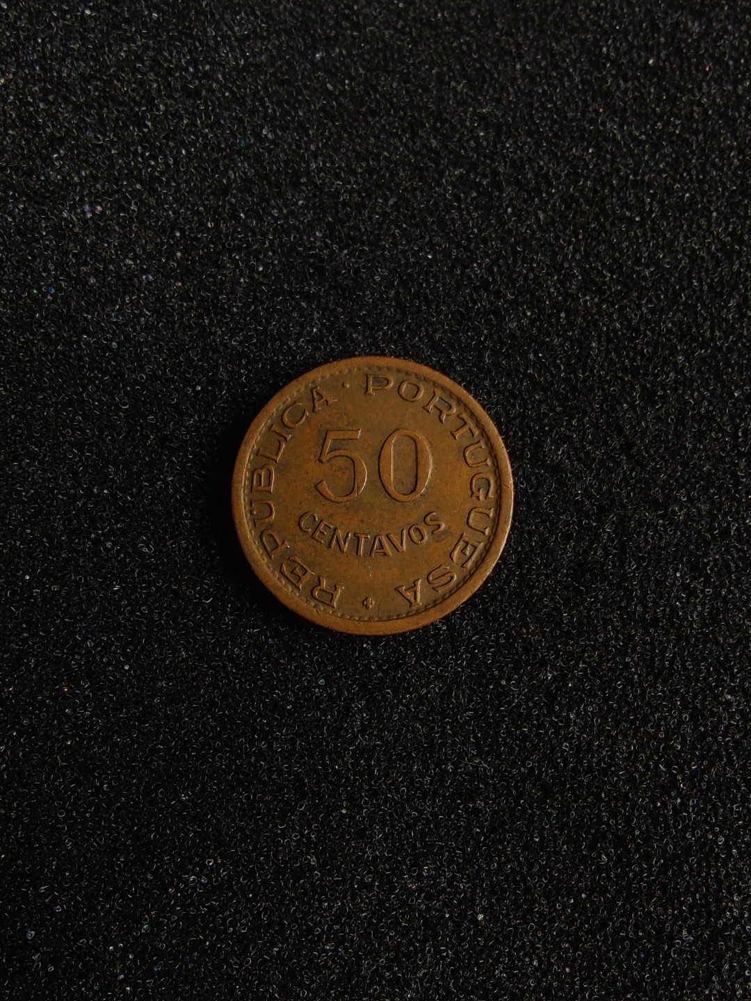 ♥一只鱼（世界钱币第三期） 葡属莫桑比克50分