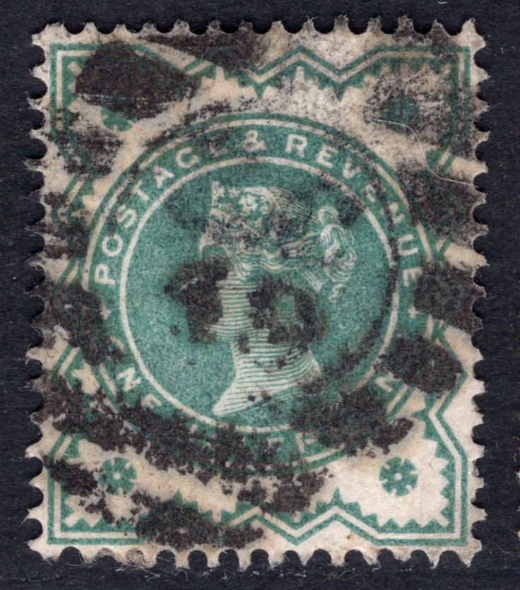 洪涛臻品 精选邮票限时拍卖第四十五期 1900年 蓝绿色半便士，黑便士同图，维多利亚女王最后的邮票。一个多世纪的文物级邮票，难得的好品！