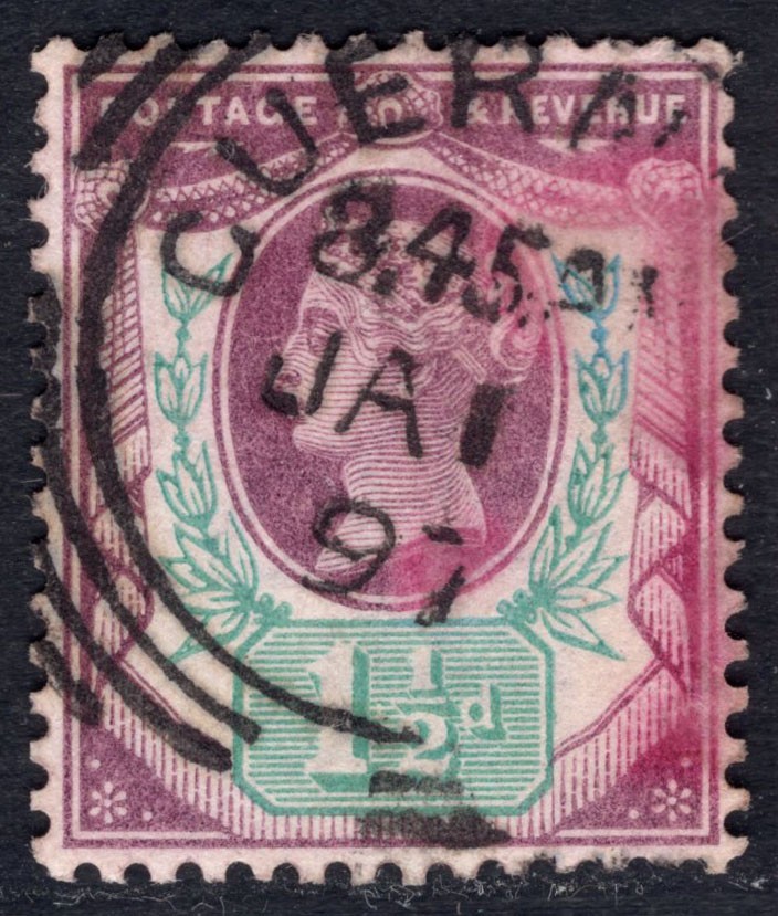 洪涛臻品 精选邮票限时拍卖第四十五期 1887年 1.5便士，黑便士同图，维多利亚周年纪念邮票。一个多世纪的文物级邮票，难得的好品！
