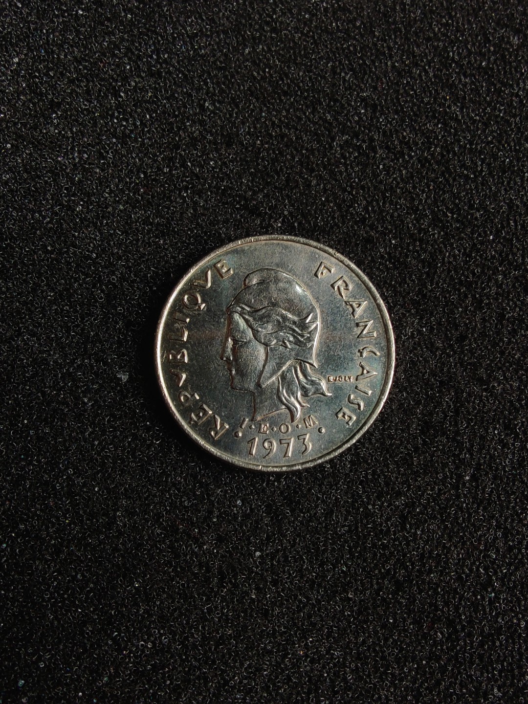 ♥一只鱼（世界钱币第三期） 法属新赫布里底10法郎