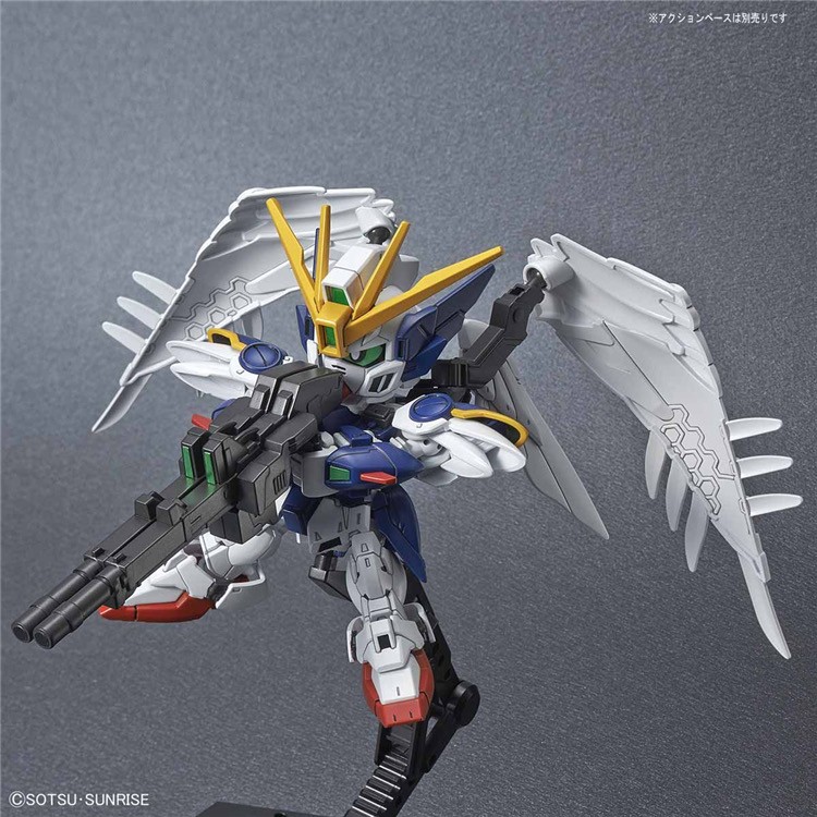 零元拍：万代 SD高达 SDCS-13 XXXG-00W0 EW.飞翼零式(天使高达) ，全新，需要自行拼装