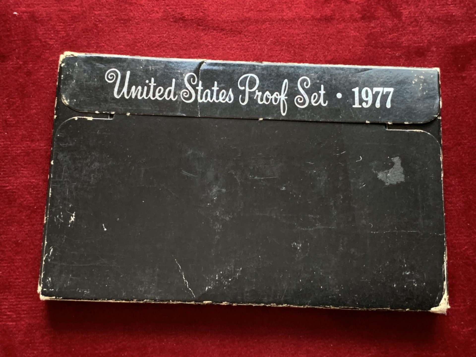 《竞宝斋》第102场-本周四 套币裸币专场（全场不限金额包邮） PROOF封装 美国 1977-S年六枚装精制套币 