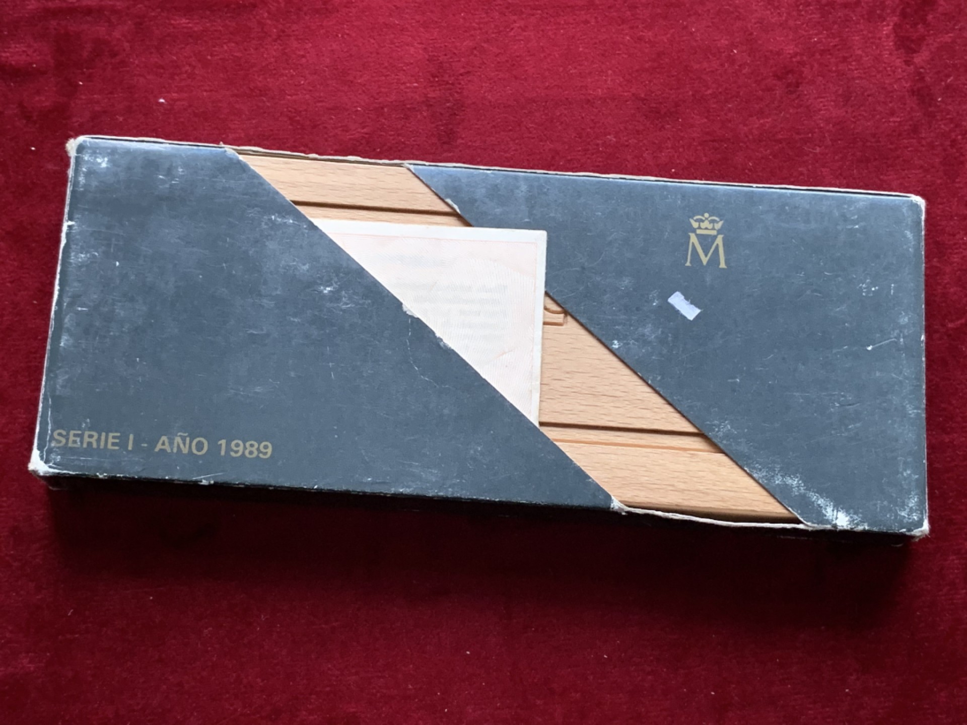 《竞宝斋》第102场-本周四 套币裸币专场（全场不限金额包邮） 原盒证书 西班牙1989年 发现美洲新大陆500周年纪念一组5枚银币 非常漂亮