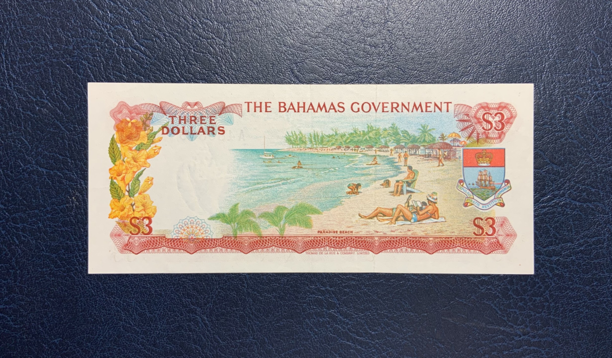 收藏联盟Quantum Auction 第197期拍卖 (已更新) 巴哈马1965年3元 非全新 品相AU 首发年A冠 德纳罗彩背