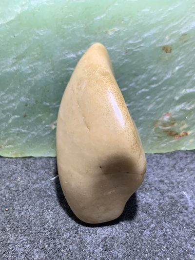 精美罕见新疆高玉化彩泥石原石把件（镇纸，摆件） 一块， - 精美罕见新疆高玉化彩泥石原石把件（镇纸，摆件） 一块，