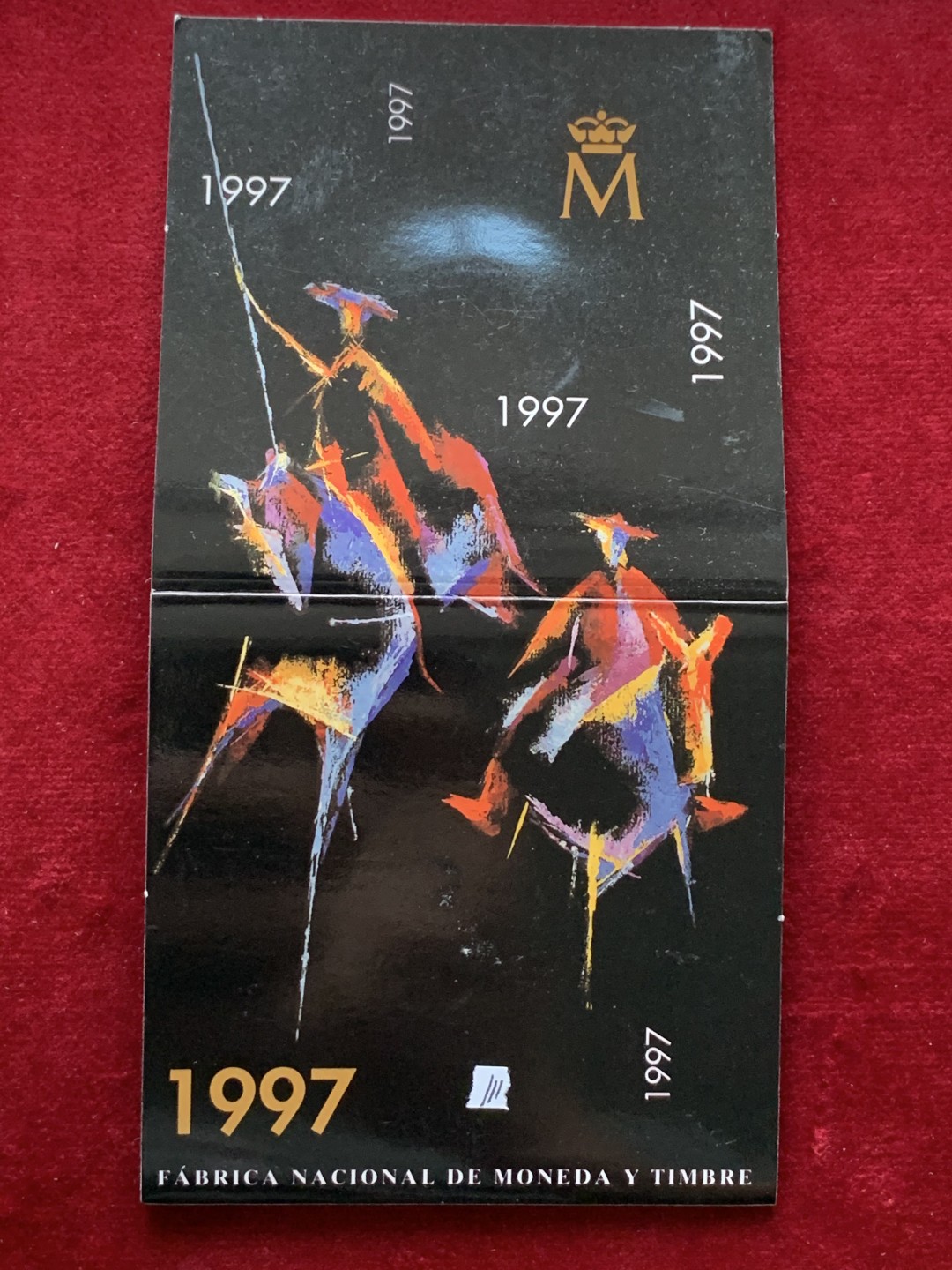 《竞宝斋》第102场-本周四 套币裸币专场（全场不限金额包邮） 原厂卡装 西班牙1997年 唐吉歌德 2000比塞塔银币 18克 925银