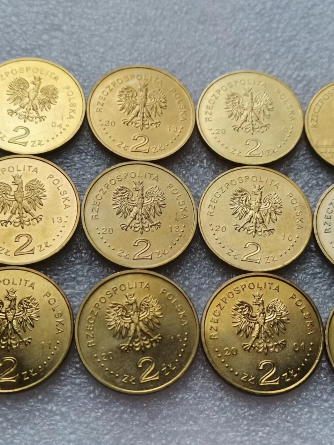 瓶子🏺第60期拍卖会 波兰2010-2013年纪念币15枚