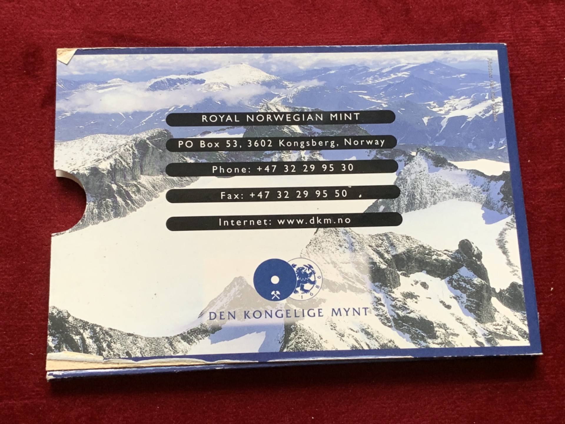 《竞宝斋》第102场-本周四 套币裸币专场（全场不限金额包邮） 卡装 瑞典2001年 五枚套不同面值硬币 少见国家