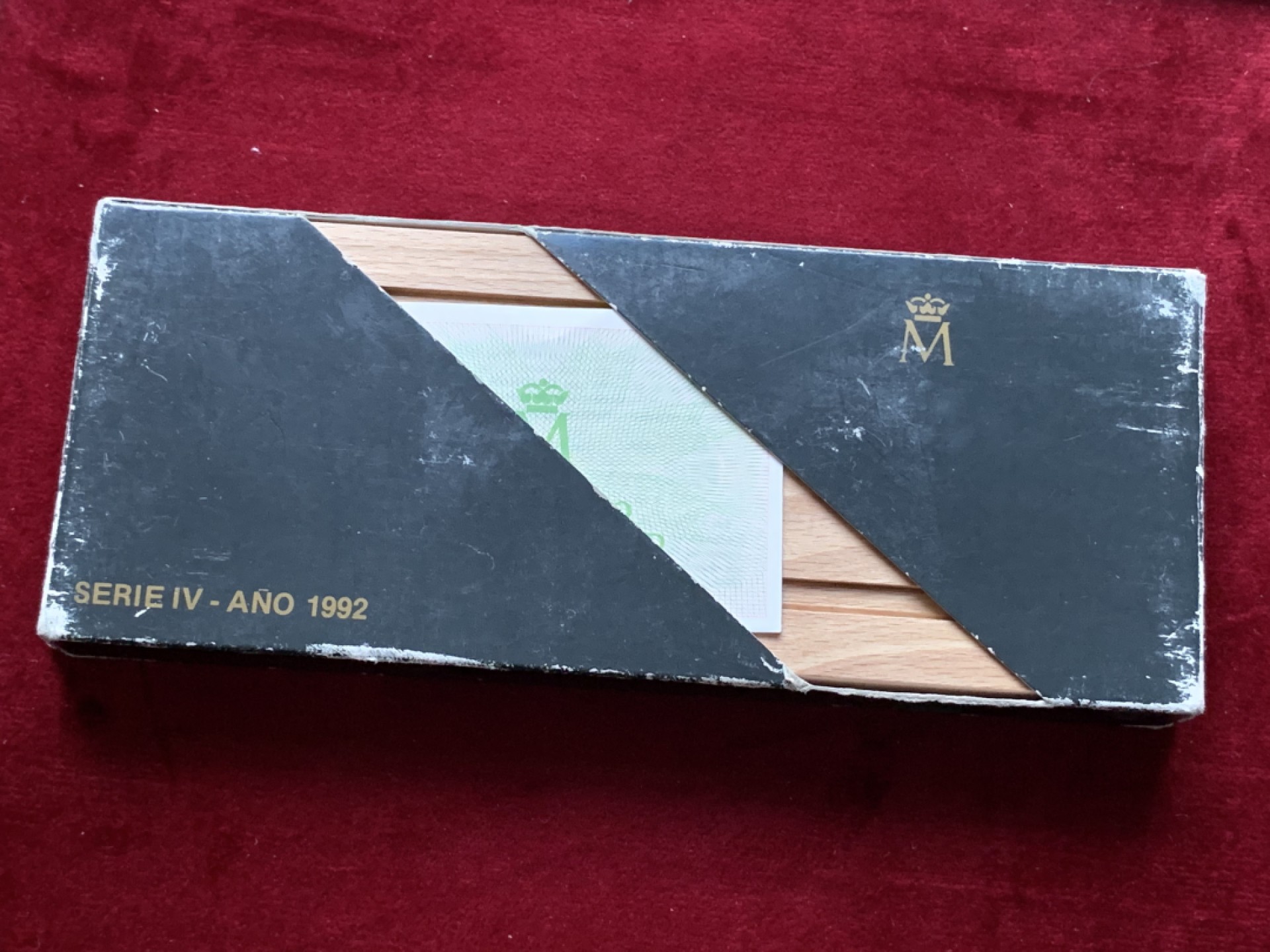 《竞宝斋》第102场-本周四 套币裸币专场（全场不限金额包邮） 原盒证书 西班牙1992年 发现美洲新大陆500周年纪念一组5枚银币 四个年份里最稀少的一组