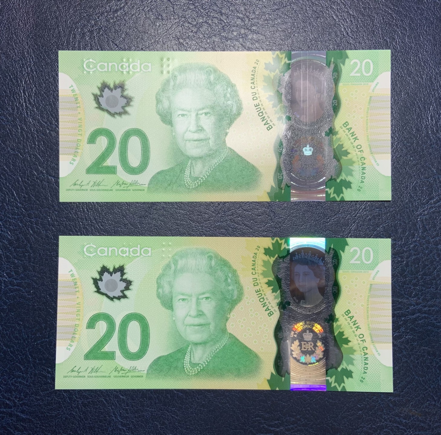 收藏联盟Quantum Auction 第197期拍卖 (已更新) 加拿大2015年20元两连号 品相全新UNC 纪念女王在位时间最长的君主