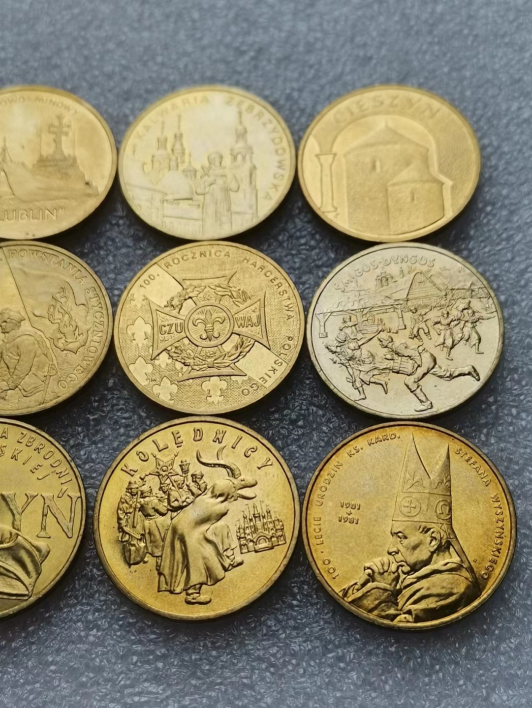 瓶子🏺第60期拍卖会 波兰2010-2013年纪念币15枚