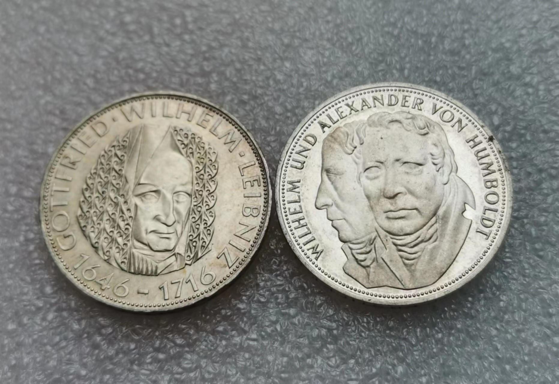 瓶子🏺第60期拍卖会 德国1966-1967年银币2枚