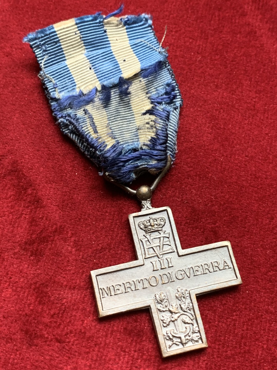 《竞宝斋》第102场-本周四 套币裸币专场（全场不限金额包邮） 意大利一战 三等五星十字勋章