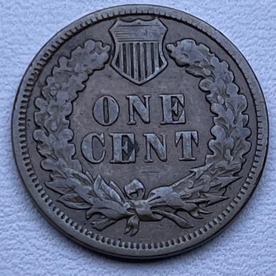 零佣金，「铜匠收藏」散币 专场 第十三场拍卖，期待您的参与 - 1890 美国 印第安人 1美分 老铜币 直径：19mm