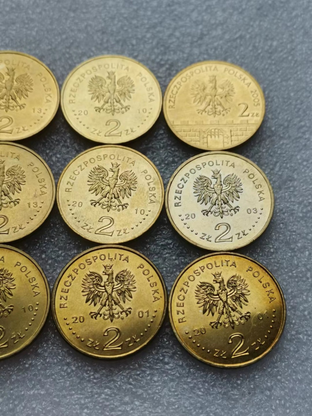 瓶子🏺第60期拍卖会 波兰2010-2013年纪念币15枚