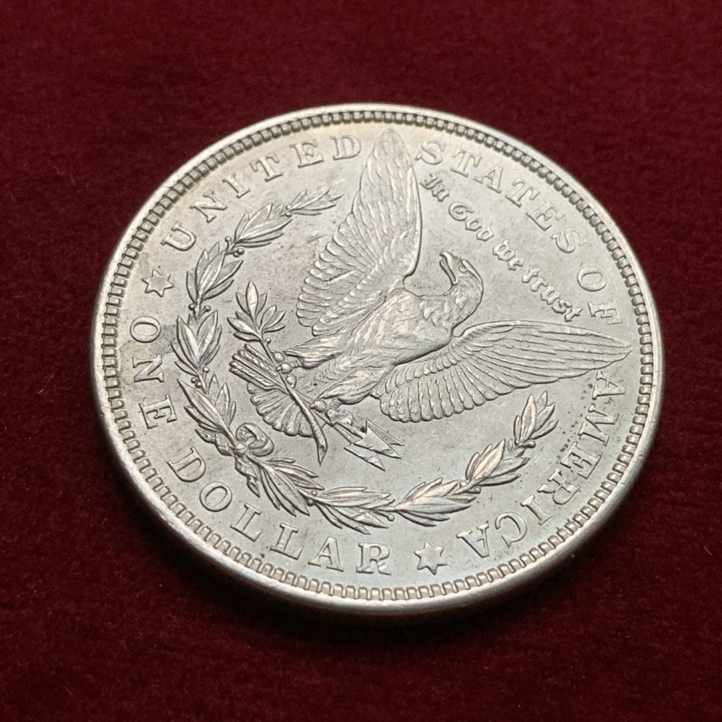 《竞宝斋》第102场-本周四 套币裸币专场（全场不限金额包邮） 美国1921年 摩根一元 大银币 原光好品  可以送评