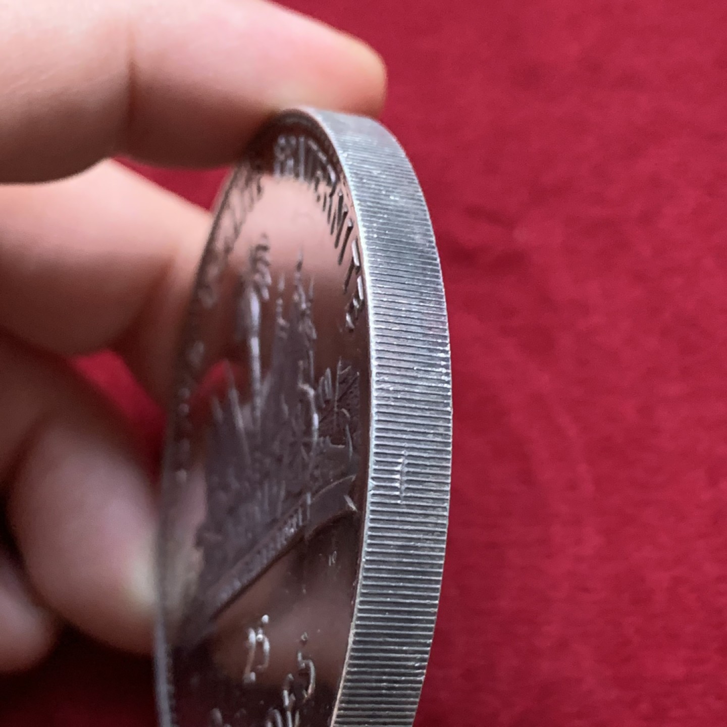 《竞宝斋》第102场-本周四 套币裸币专场（全场不限金额包邮） 海地1967年 十周年革命纪念 25G精制大银币 118克纯银