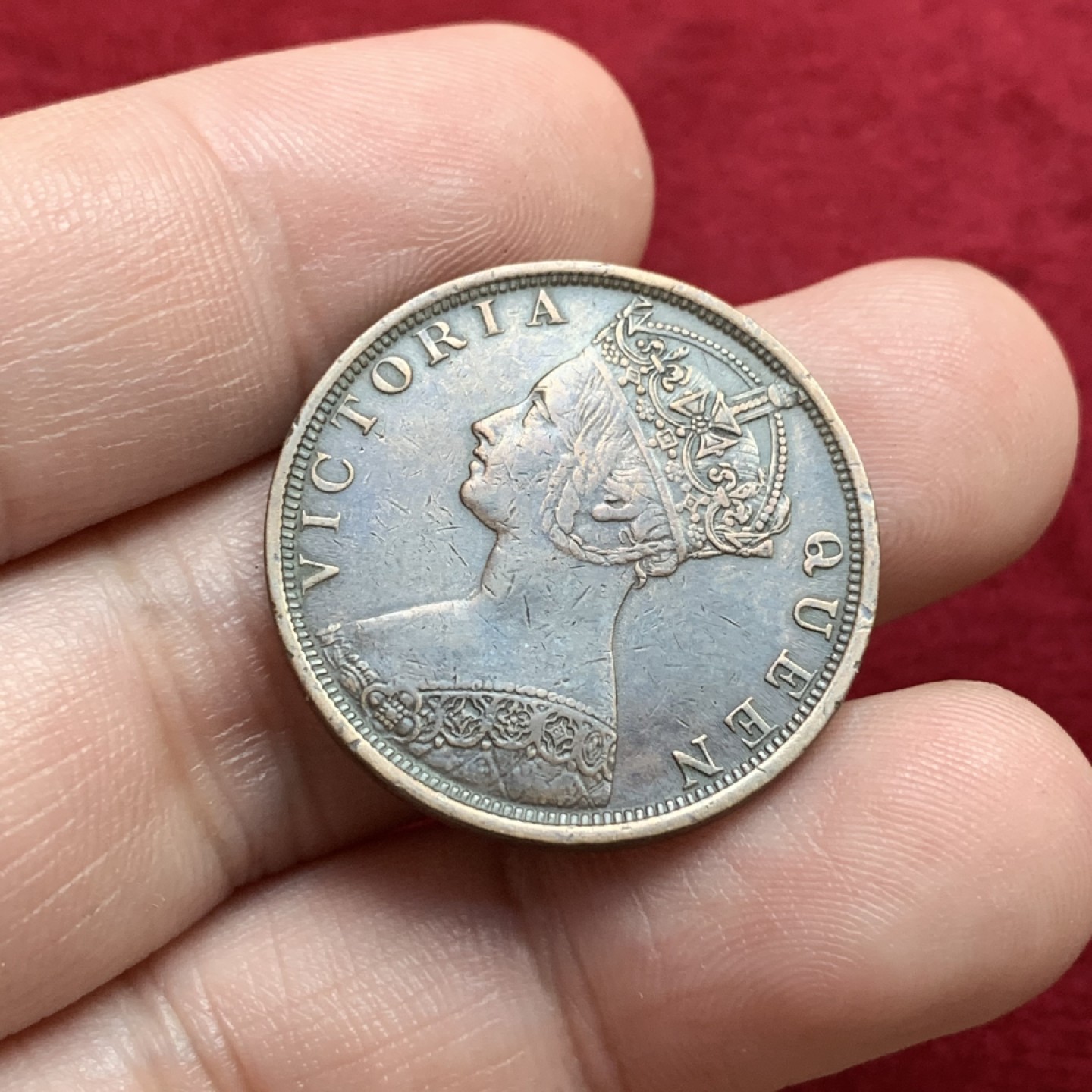 《竞宝斋》第102场-本周四 套币裸币专场（全场不限金额包邮） 香港 1901年 维多利亚 一仙 铜币