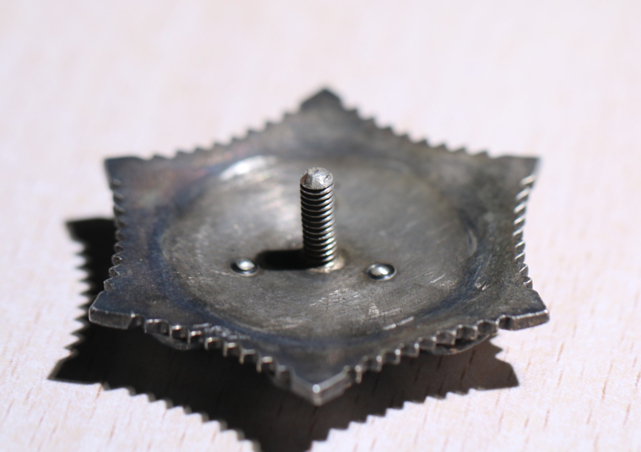 大猫徽章拍卖第204期  蒙古🇲🇳北极星勋章 银质好品 杆有小截